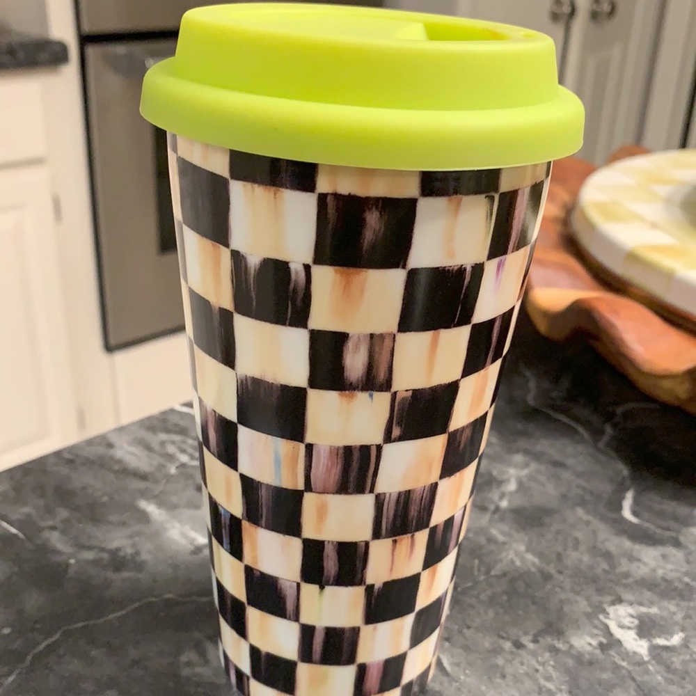 Mackenzie Childs travel mug